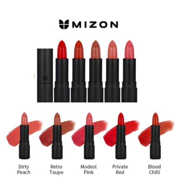 Mizon Velvet Matte Lipstick 3.5g (5 colors to choose)